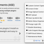 Admin and Site Enhancements (ASE) Pro