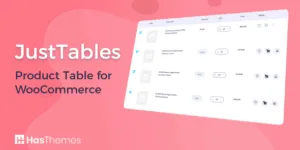JustTables Pro WooCommerce Product Table