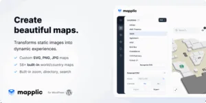 Mapplic - Custom Interactive Map WordPress Plugin