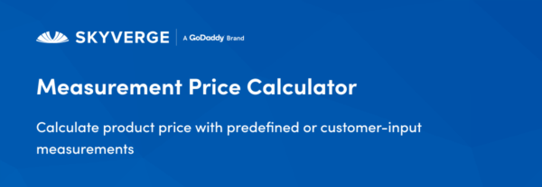 Measurement Price Calculator for WooCommerce