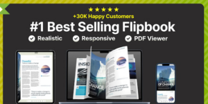 Real 3D FlipBook PDF Viewer WordPress Plugin