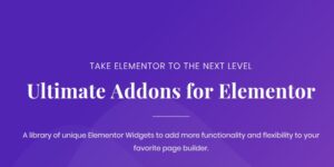 Ultimate Addons for Elementor