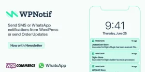 WPNotif WordPress SMS & WhatsApp Message Notifications