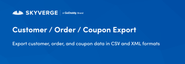 WooCommerce Customer / Order / Coupon Export