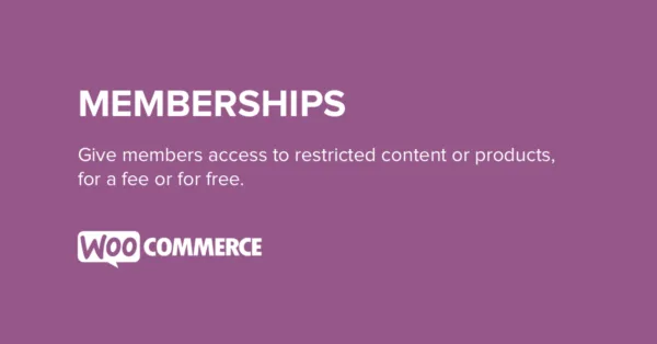 WooCommerce Memberships