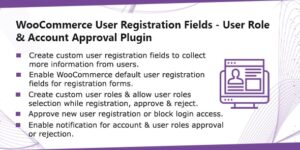 WooCommerce User Registration Plugin