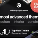 ArcHub - Architecture and Interior Design WordPress Theme