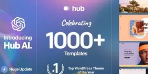 Hub - Responsive Multi-Purpose WordPress Theme